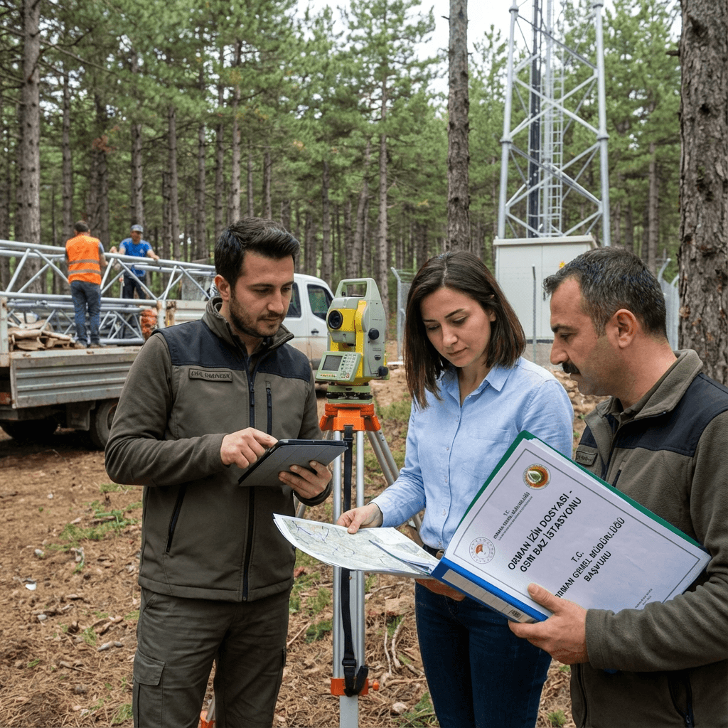 Baz İstasyonu (GSM) İzinleri